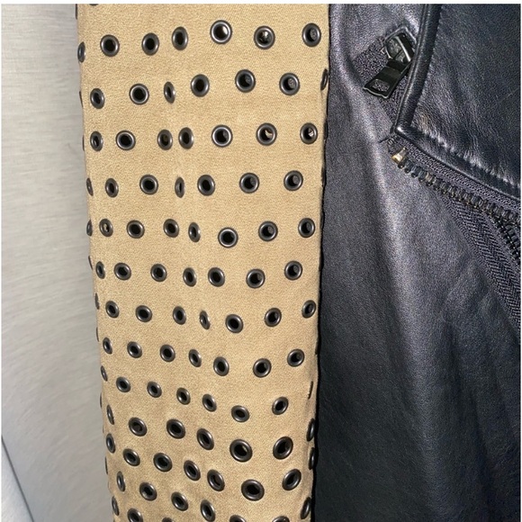 🌟🏍️ Robert Rodriguez Leather Moto Jacket 🏍️🌟 - Picture 6 of 12